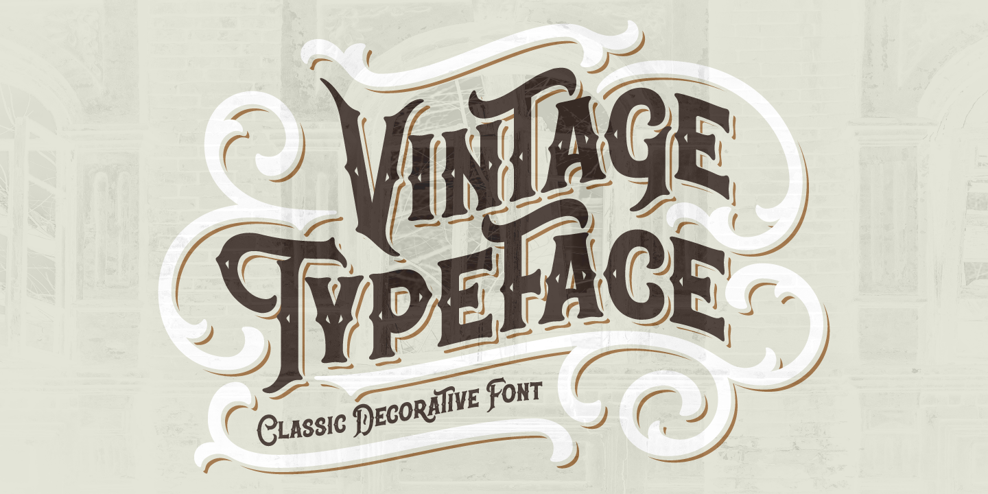 Example font Classic Heritage #5